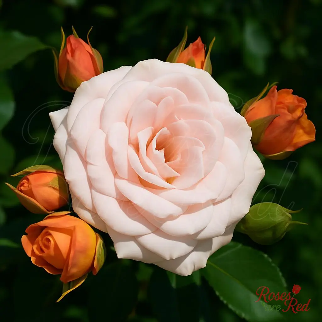 Абсент Френдс (DICemblem, Apricot Rosene), Флорибунда — фото 1